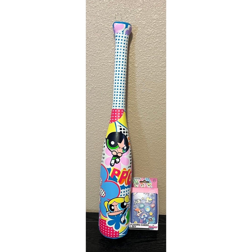 Powerpuff Girls Soft Baseball Bat and Cards